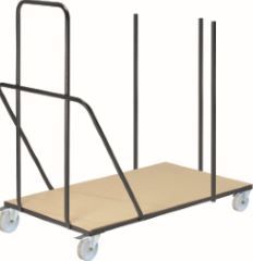 Chariot pour tables - Buff'hyeres Collectivités - robuste et pratique_4