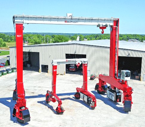 Portique de levage industriel avec télécommande sans fil