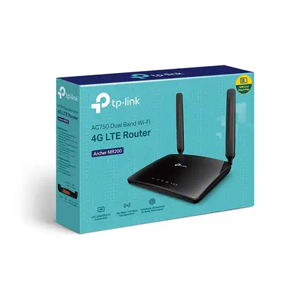 TP-Link Archer MR200 routeur sans fil Fast Ethernet Bi-bande (2,4 GHz / 5 GHz) 4G Noir_4