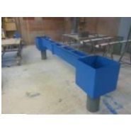 Canal d’amené avec échelle limnimétrique intégrée en inox