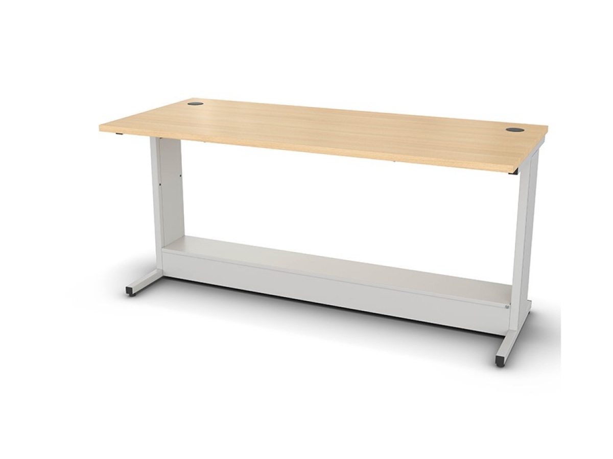 Table informatique DATA avec écran posé - nombreuses dimensions et configurations - fabrication française_4