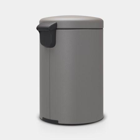 Poubelle à pédale newIcon 20 litres - Mineral Concrete Grey - Brabantia UGS119163_4