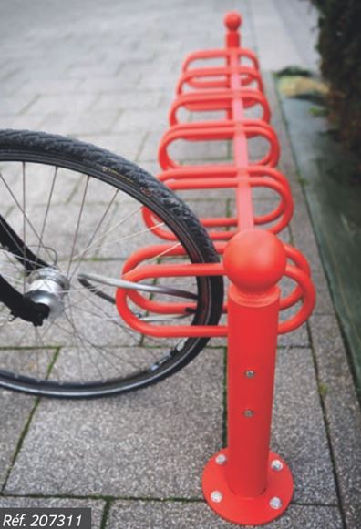 Support vélos modulaire, décoratif et fonctionnel - 3 ou 6 places, simple ou double face - LIGNE PROVINCE_4