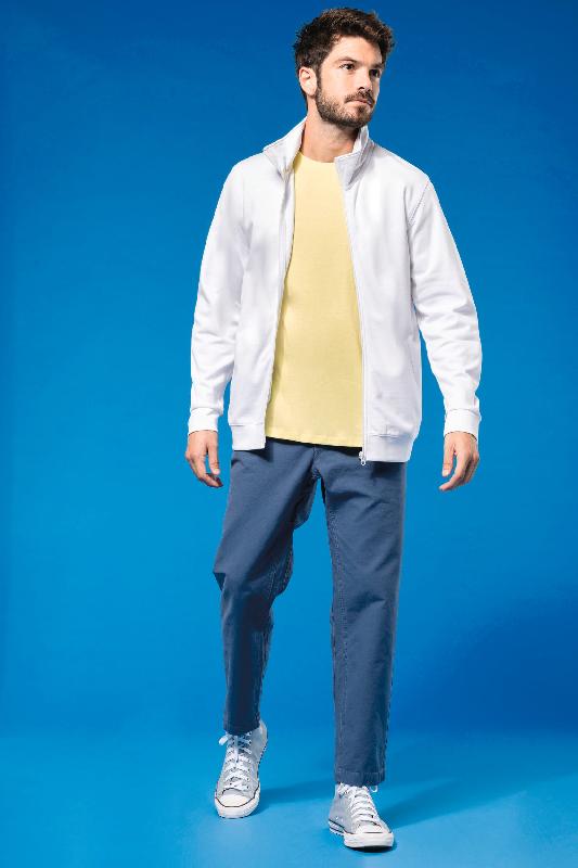 Veste molleton zippée homme - Réf: K472 - Molleton gratté 280 g/m² - Marque Kariban_4