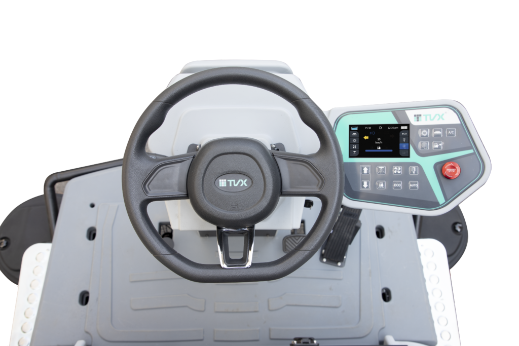 Balayeuse autoportée TS1900S - rendement max 11 400/19 000 m²/h - pour entreprises de propreté, sites industriels, entrepôts et centres de distribution_4