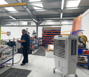 Rafraîchisseur par évaporation - Master BC 80 - 8000 m³/h - 180 m² - Faible consommation énergétique_4