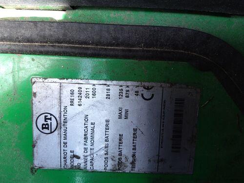 Chariot à mât rétractable BT RRE160 1568 - disponible en occasion et en location de courte à longue durée_4