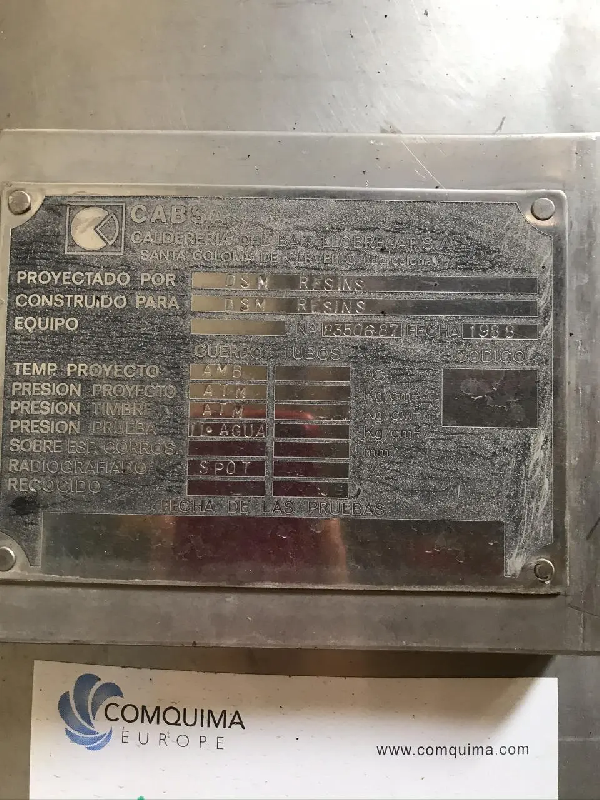 Cuve en acier inoxydable d'occasion 1000 litres_79 - référence : c4413_4