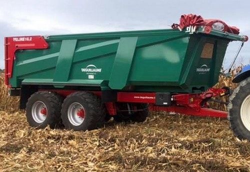 Remorque agricole Feline avec échelle avant et garde-boues