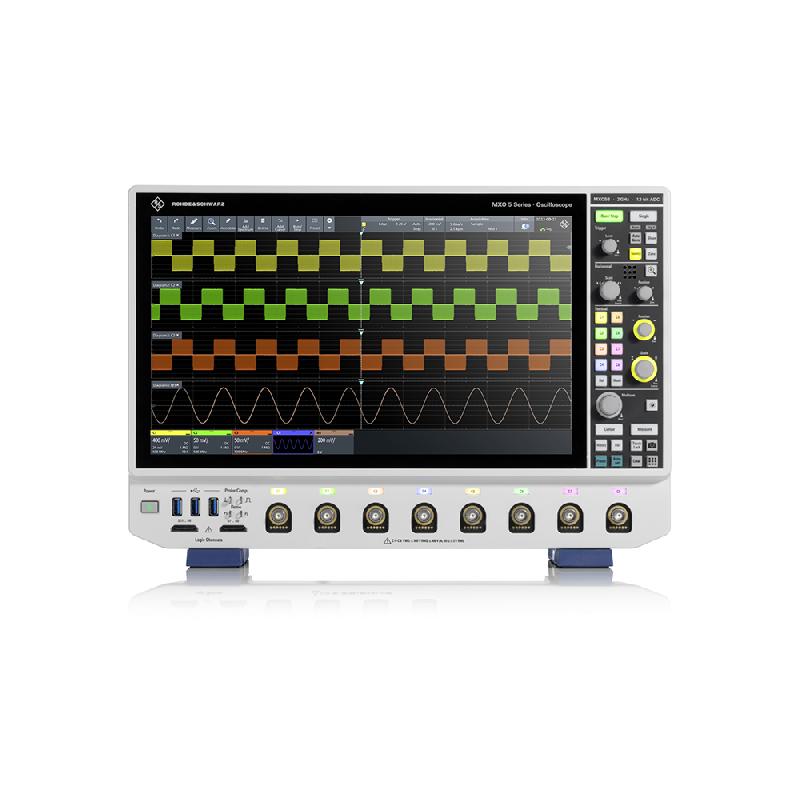 MXO58-500 - Oscilloscope numérique 8 voies 500 MHz, 500 Mpts, 12 bits, écran tactile 15.6'' - R&S série MXO5_4
