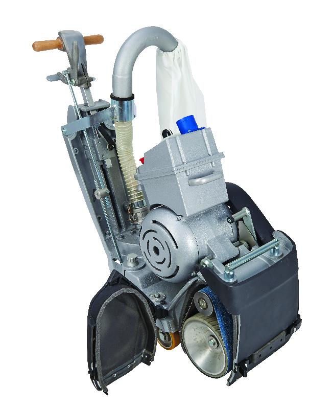 Ponceuse à bande R-200 - replanisseuse-surfaceuse à trois roues - usage intensif - marque Romus_4