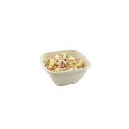 Saladier carré biodégradable en pulpe - Sabert - 500 ml, longueur 13 cm - NN03060003_0