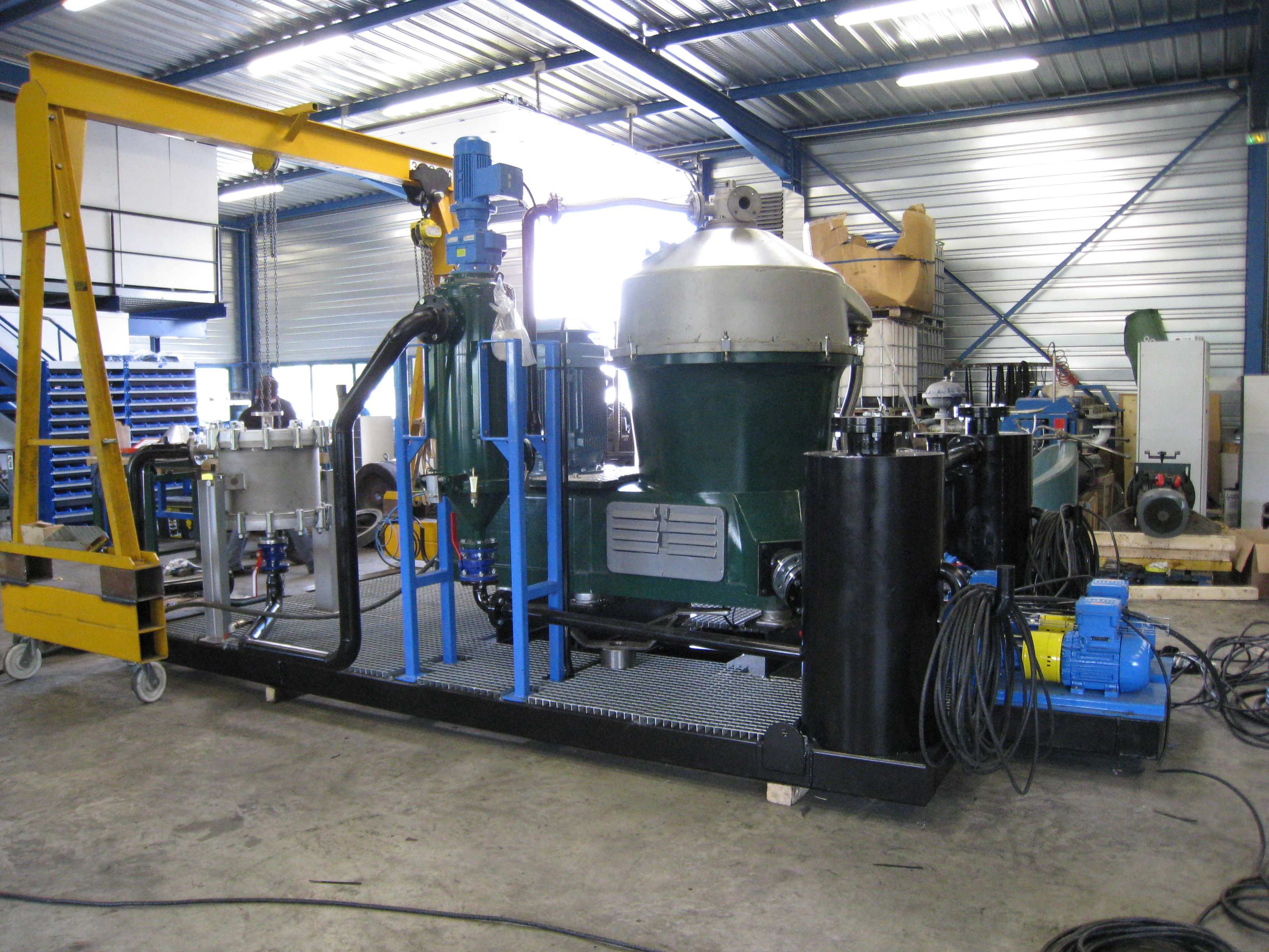 C5300 - centrifugeuse industrielle - e2se - débit de production (m³/h) 2 à 10_4