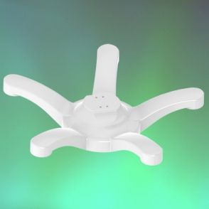 eCart LD 3 - Chariot informatique médical pré-configuré pour écran - Ergonoflex - Aluminium anodisé - 25 kg_4