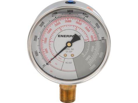 GF20P, Manomètres de force, Imperial Scale, a utiliser avec Vérins 25 tonnes_4