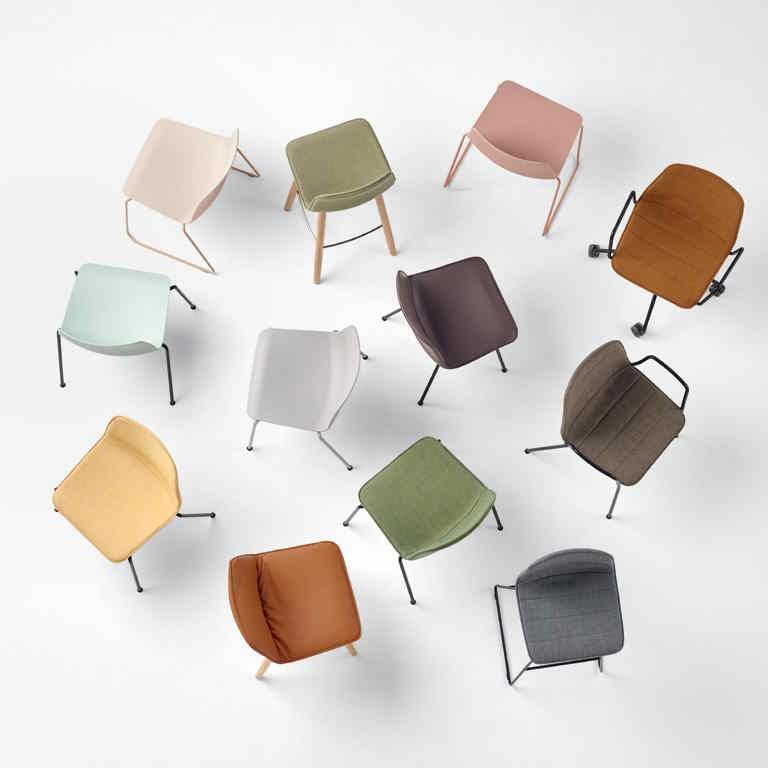 Chaise empilable VARYA - coque en polypropylène - design élégant et personnalisable_4