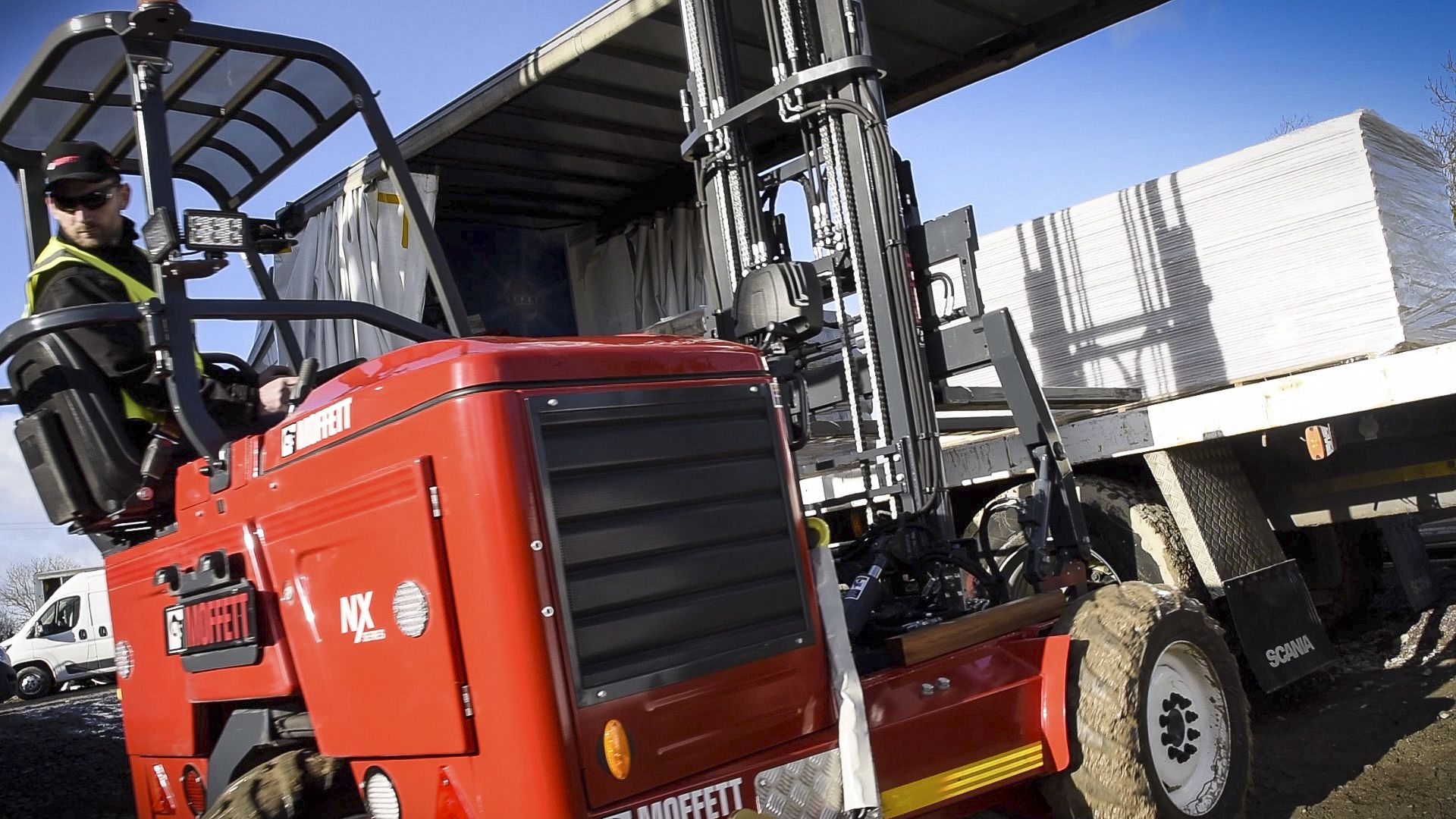 Chariot élévateur Moffett M5 NX avec entretien facilité EasyService