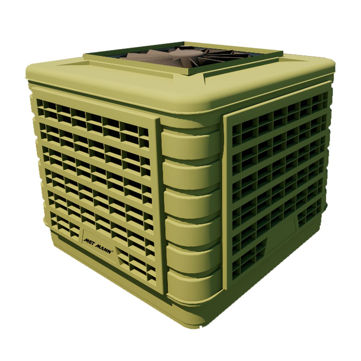 Climatiseur évaporatif industriel ECO COOLER - Ventilateur axial, débit de 10 080 m3/h à 19 080 m3/h_4