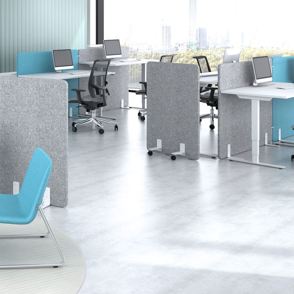 Cloison acoustique Silent - 80cm x 160cm - système homologué conforme aux normes européennes_4