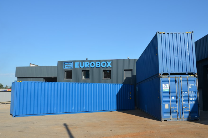 Container maritime 40 pieds High Cube - stockage et transport grande capacité_4