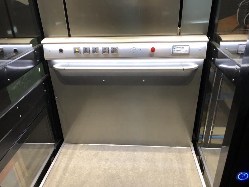 Ascenseur privatif autoportant - Hamon - Charge 340-400 kg - Course max 3,6 m - Norme EN 81-41_4