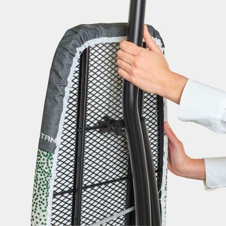 Table à repasser taille D -135 x 45 cm, pour centrale et fer vapeur - New Dawn, Coton équitable UGS242120 EAN8710755242120_4