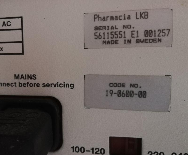 Bloc d'alimentation EPS 600 pour électrophorèse_4