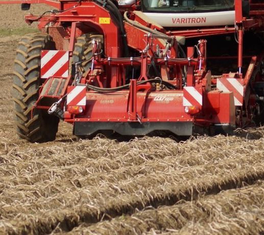 Récolteuse automotrice HT 200 - ASA-LIFT - largeur de travail 1,8 m - rotor à fléaux réglable et dépose latérale des fanes_4