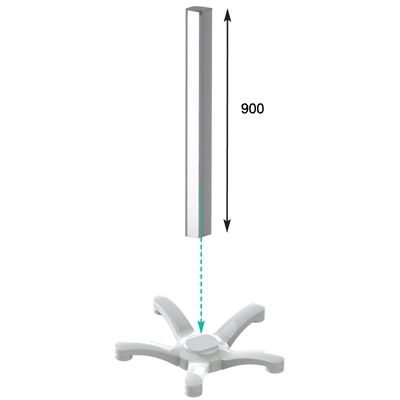 Chariot médical eCart Philips 2 - Pré-configuration pour monitoring Philips Intellivue Series - Ergonomie et hygiène - 25 kg_4