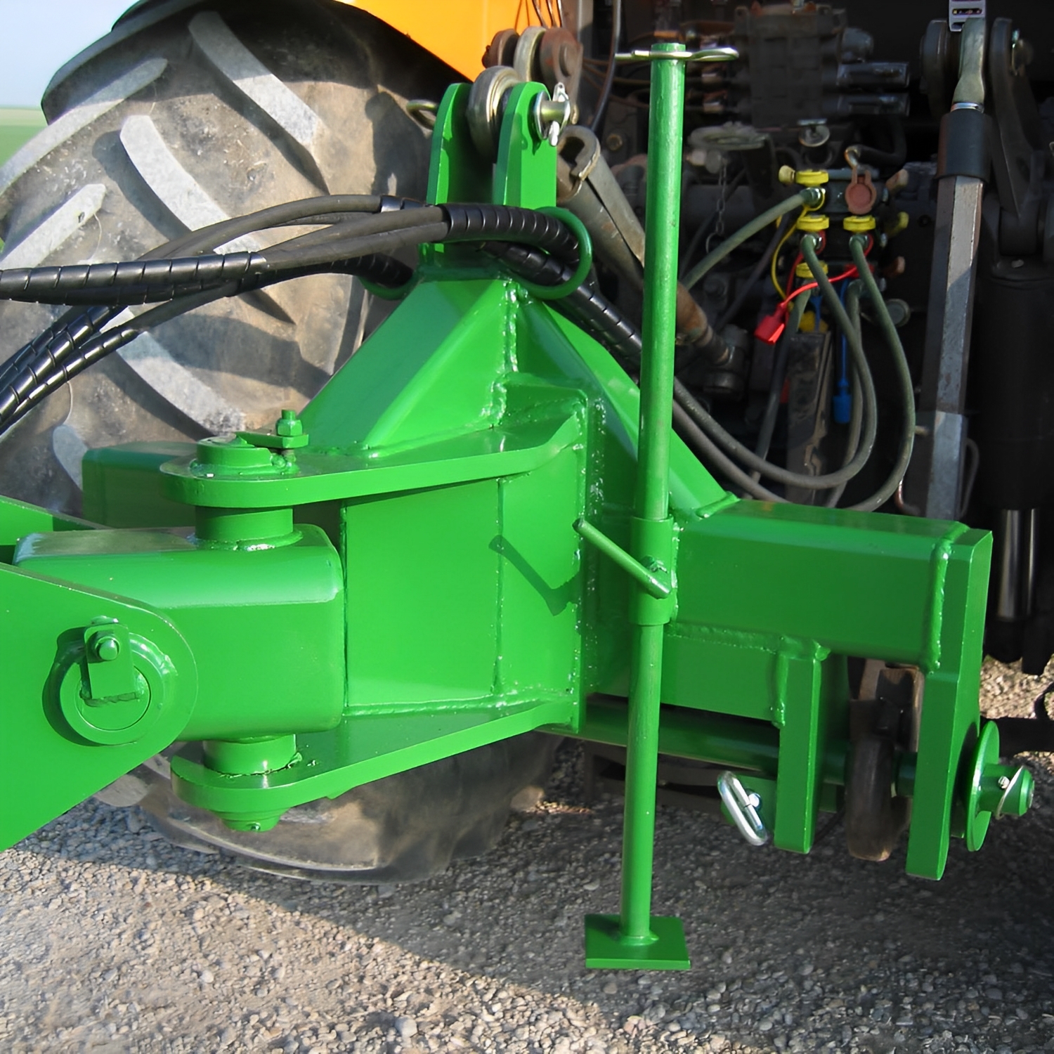 Charrue agricole HR avec sécurité par boulons de traction