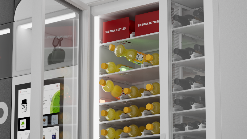 Micro-boutique de conciergerie automatisée - nourriture, boissons et produits de première nécessité_4