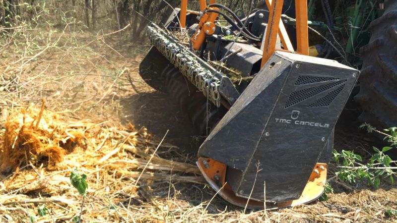 TFS2 broyeur forestier puissant 110-140 HP de TMC Cancela