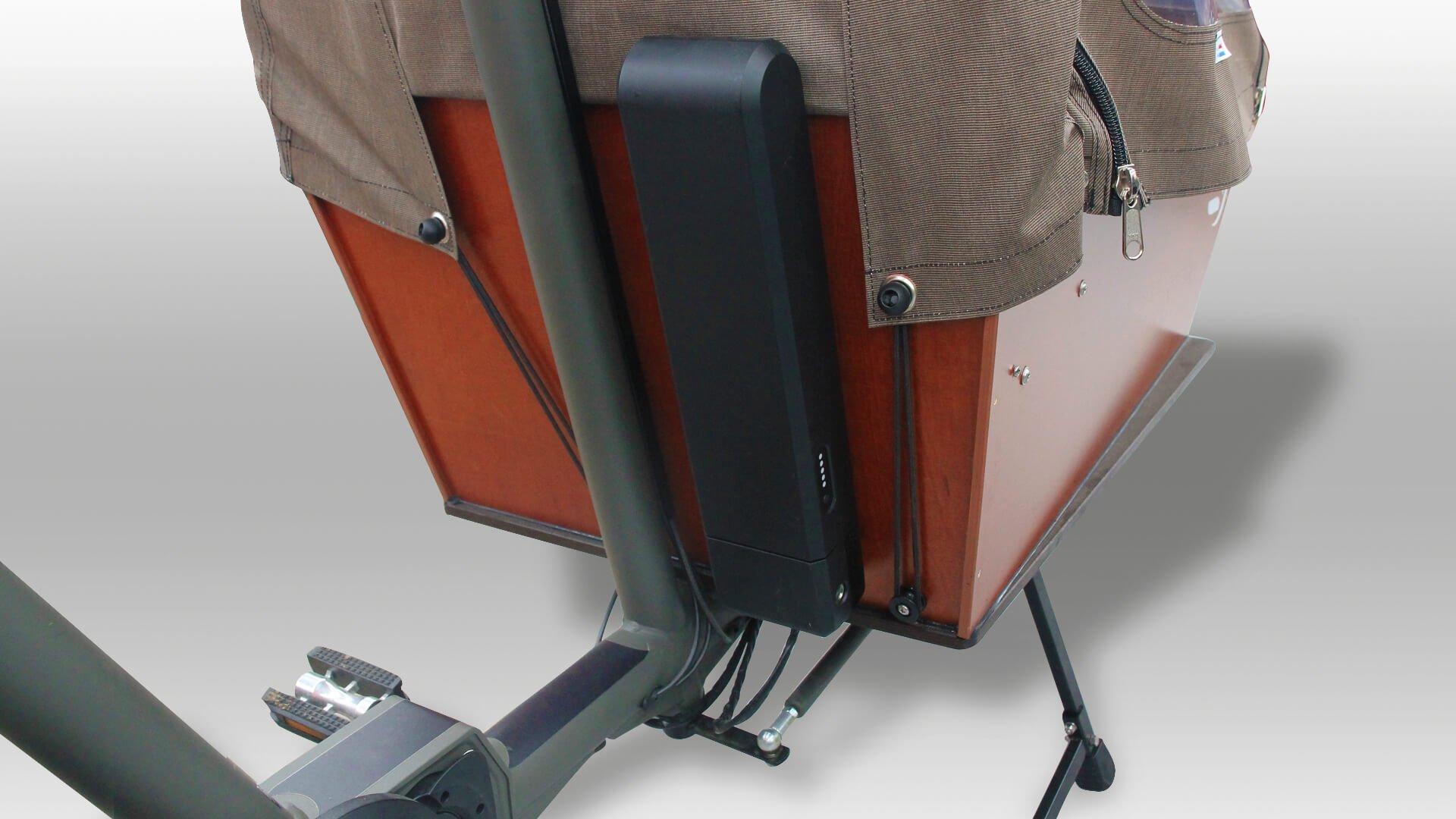 Biporteur électrique court Bakfiets Confort - Shimano E-Bike Systems - Transport enfants et marchandises_4