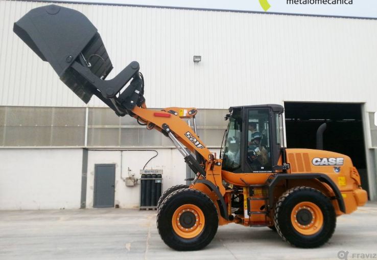 Godet de déchargement élevé Fravizel - grande capacité, pour matériaux légers_4