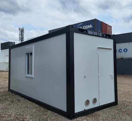 Bungalow Bureau en container 20 pieds - 6x2,5m - 15m² - Eurobox_4