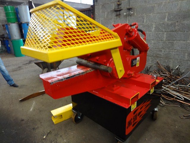 Cisaille crocodile hydraulique mobile McINTYRE - Force de cisaillement 95T -  CROCO-500_4