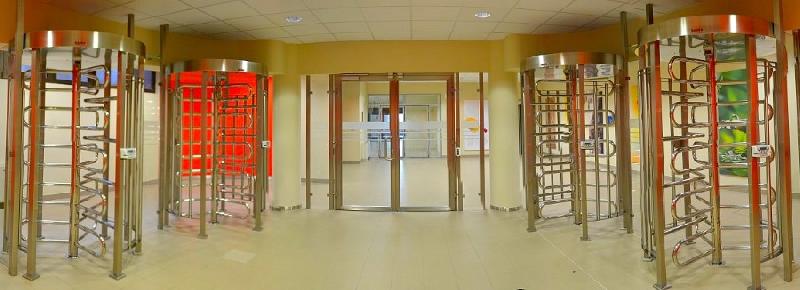 Tourniquet TR 104 - pleine hauteur - Saima - acier inox AISI 304 et rotor à 3 parties_4