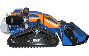 Evotrak - Le Dahu - Débroussailleuse radioguidée avec moteur Kohler 22.4 kW et chenilles hydrauliques_4