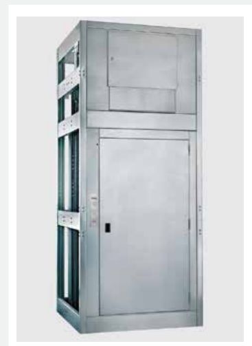 Monte-charges accessibles - Pylône autoporteur BKG France - Capacité 2000 kg - Type 2000.15/90_4