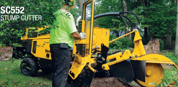 Dessoucheuse Vermeer SC552 offrant une coupe jusqu’à 63 cm sous terre