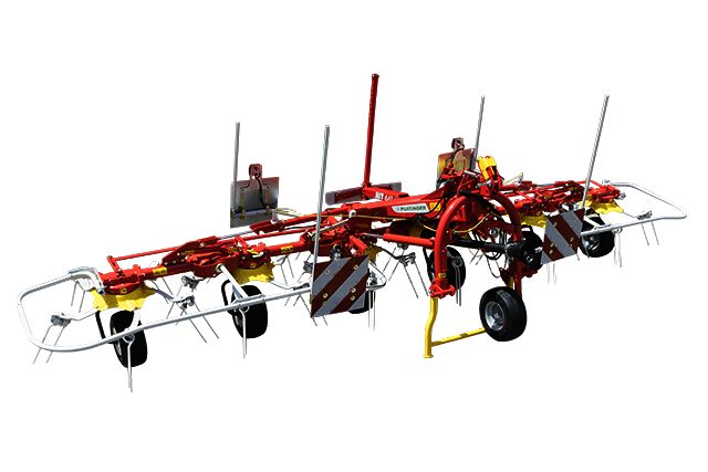 Hit faneuses portées - Pottinger France - largeur de travail de 4,40 m à 8,60 m - toupie DYNATECH pour qualité optimale_4