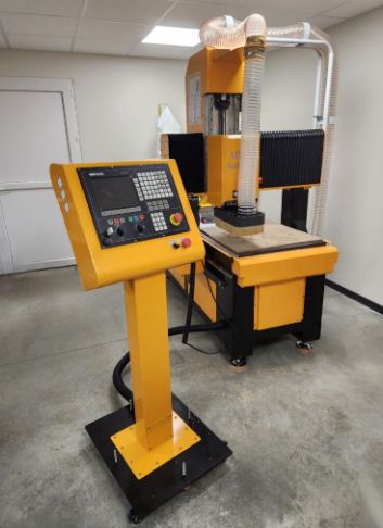 Fraiseuse CNC numérique Série M - LUQUE Machines - Usinage bois, plastiques et métaux non-ferreux - Structure robuste, broche 3,5 kW ou 9 kW_4
