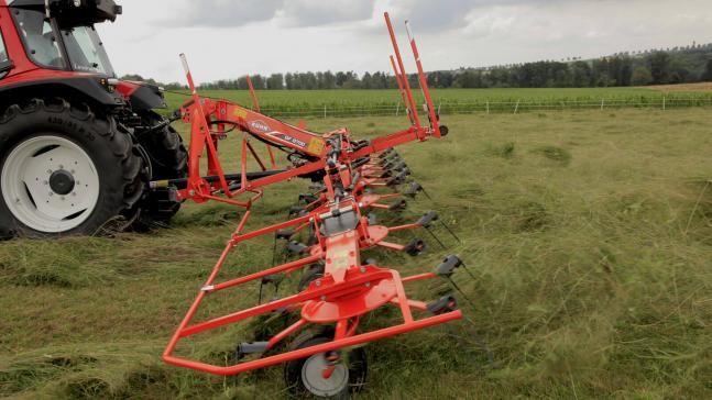 Faneuse Kuhn GF 8700 conçue pour un temps de maintenance réduit