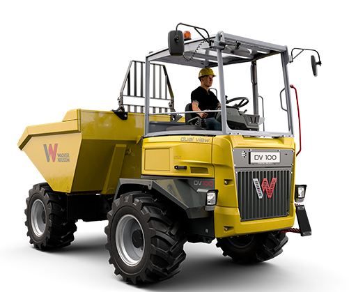 Dv100 dumpers dual view - wacker neuson - 10000 kg_4