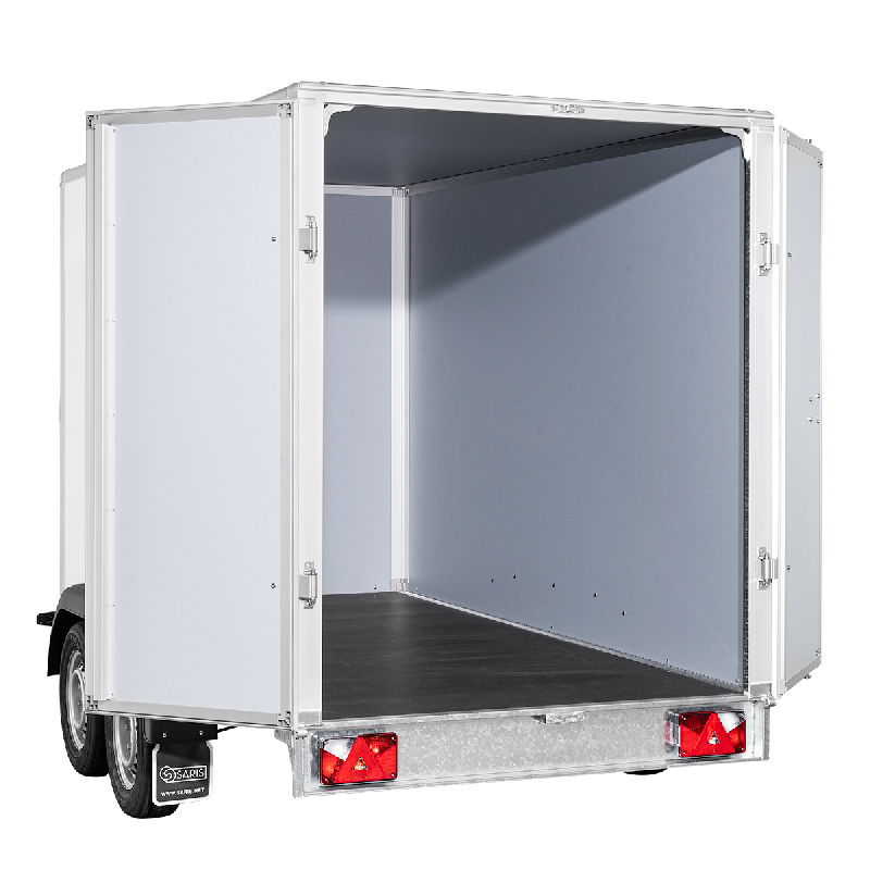 Remorque fourgon - 3,56 x 1,69 x 2,00M - 2700 KG - SARIS GO35616920027002_4