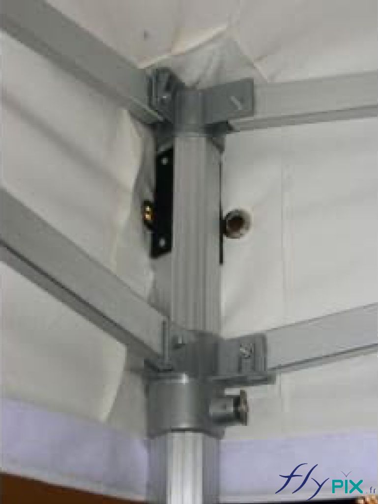 Abris médicaux mobiles - Fly Pix - Tente PMA pliable 6 x 3 m avec armatures - Gamme Pro_4