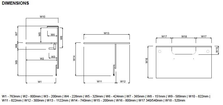 Banque d'accueil droite de couleur Linea avec accès PMR. - 165, Jaune brillant, Droite, Sans_4