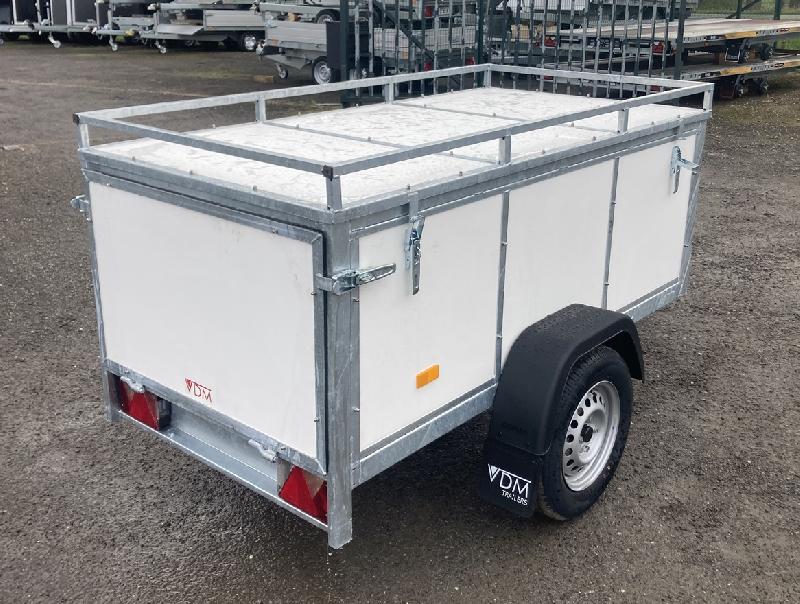 Remorque fourgon - 2,00 x 1,00 x 0,60m - 750 KG - VDM RBA2001007501BL_4