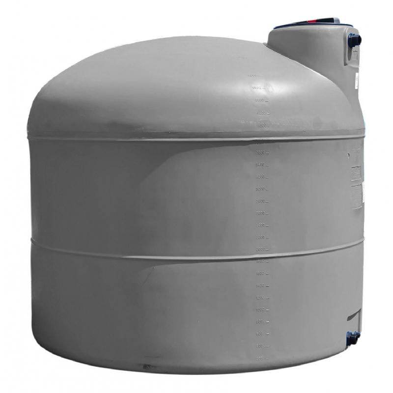 Cuve 1500l Aérienne De Récupération D'eau - Réservoir Cylindrique Gris - Elbi Pa1500_4