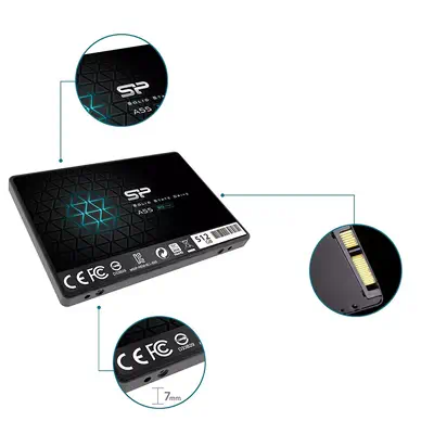 Silicon Power Ace A55 512 Go 2.5